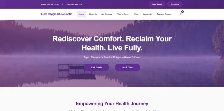 Raggio website screenshot